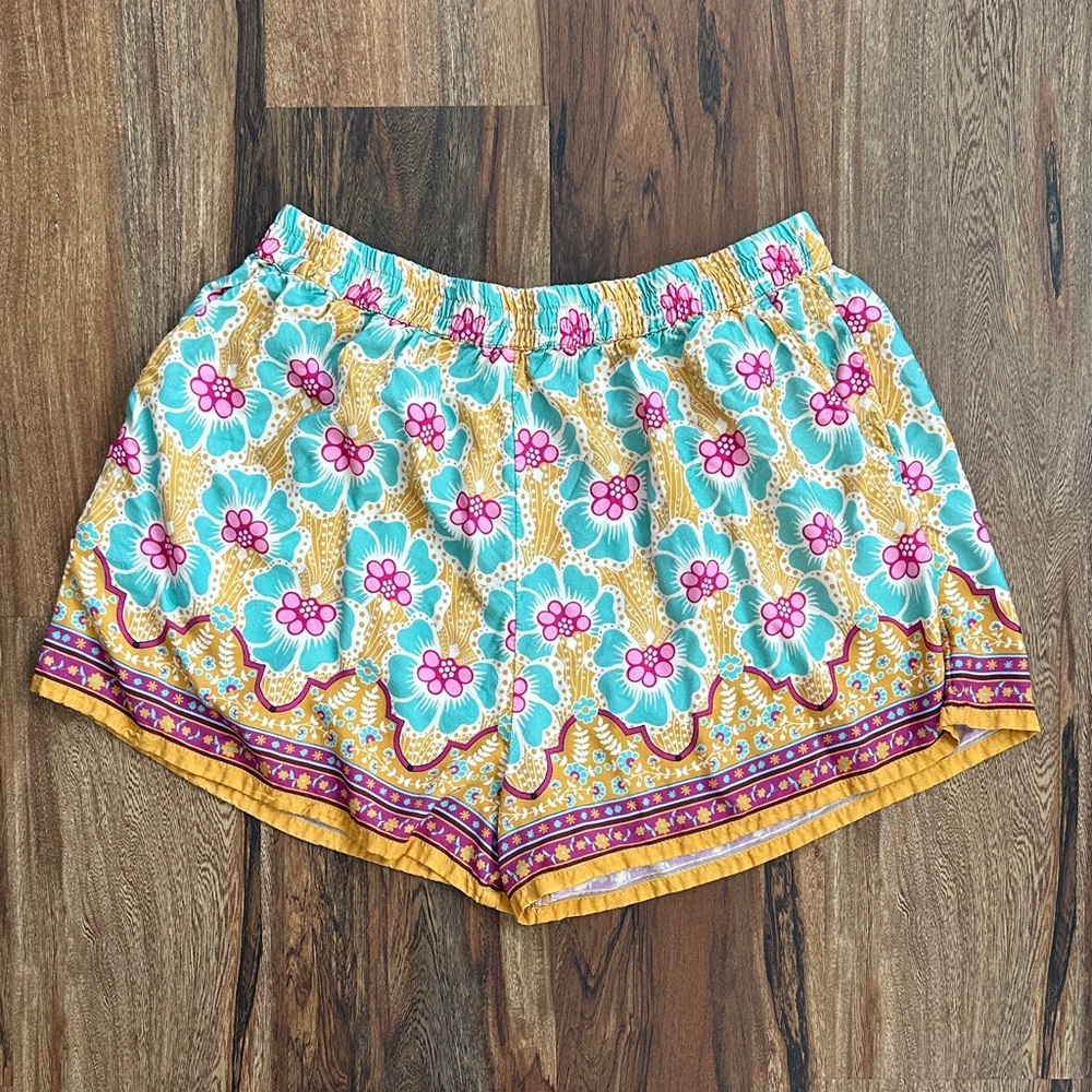 Natural Life Pull-On Boho Shorts Size Large - Picture 2 of 7